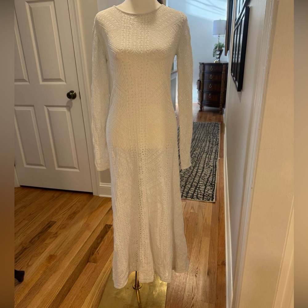 Elegant White beach Cover Up
